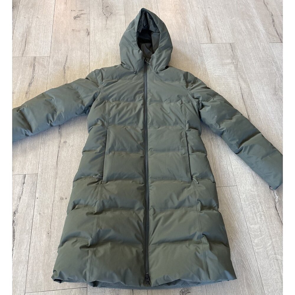 Patagonia Women's Jackson Glacier Parka Size Small Green New W/ Tags Waterproof - Picture 2 of 8